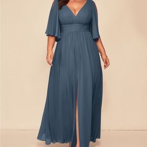 Azazie Temeka Dress in Neptune